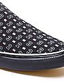 U.S. Polo Assn. Men Brand Print Canvas Ainsley Slip-On Shoes