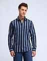 Flying Machine Slim Fit Vertical Striped Shirt