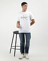 Calvin Klein Crew Neck Monogram T-Shirt