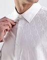 Calvin Klein Jeans Logo Slim Fit Jaquard Woven Shirt