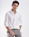 Calvin Klein Jeans Logo Slim Fit Jaquard Woven Shirt