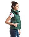 U.S. Polo Assn. Women Paisley Print Puffer Gilet Jacket