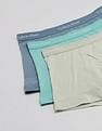 Calvin Klein Underwear Multi-Coloured Solid Low Rise Trunk - Pack Of 3
