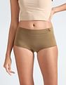 Calvin Klein Underwear Mid Rise Solid Boy Shorts