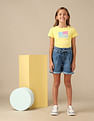 U.S. Polo Assn. Kids Girls Flip Sequins Relaxed Fit  T-Shirt