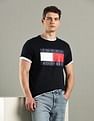 Tommy Hilfiger Logo Regular-Fit Cotton T-Shirt
