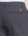 U.S. Polo Assn. Mid Rise Geometric Print Trousers