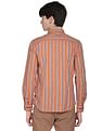Flying Machine Vertical Stripe Cotton Shirt