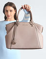 U.S. Polo Assn. Women Detachable Strap Structured Handbag