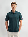Arrow Sports Solid Logo Polo Shirt