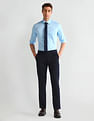 Arrow Mid Rise Tapered Fit Trousers