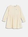 Tommy Hilfiger Kids Girls Aop Regular-Fit Polyester Dress