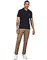 U.S. Polo Assn. Men Navy Solid Polo T-Shirt