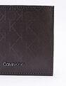 Calvin Klein Logo Brown Leather Bi-Fold Wallet