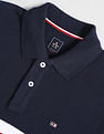 Arrow Sports Compact Cotton Horizontal Stripe Polo Shirt