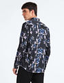 Flying Machine Floral Print Cotton Shirt