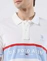 U.S. Polo Assn. Brand Embroidered 135 Anniversary Polo Shirt