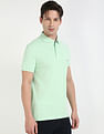 Tommy Hilfiger Solid Slim-Fit Cotton Polo Shirt