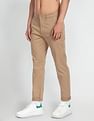 Flying Machine Twill Solid Trousers