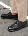U.S. Polo Assn. Men Marco Black Work Casuals Lace Up Shoes