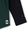 Tommy Hilfiger Kids Boys Spread Collar Colorblocked Shirt
