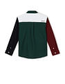 Tommy Hilfiger Kids Boys Spread Collar Colorblocked Shirt