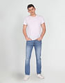 U.S. Polo Assn. Denim Co. Woody Slim Straight Fit Blue Jeans