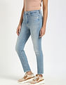 Calvin Klein Jeans Women Solid High Rise Skinny Fit Jeans