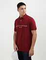 Tommy Hilfiger Solid Logo Regular Polo Shirt
