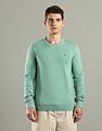 Tommy Hilfiger Solid Regular-Fit Cotton Sweater