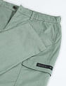 Flying Machine Mid Rise Slim Fit Cargo Pants