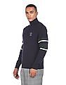 U.S. Polo Assn. Denim Co. High Neck Contrast Panel Sweater