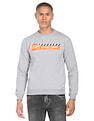 Flying Machine Heathered Graphic Print Sweatshirt