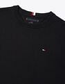 Tommy Hilfiger Solid Regular-Fit Cotton Sweater