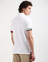 Tommy Hilfiger Flag Cuff Slim Polo Shirt