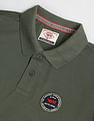 Flying Machine Appliqued Pique Polo Shirt