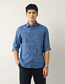 Arrow Sport Floral Printed Slim Fit Shirt