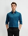 Arrow Solid Manhattan Slim Fit Shirt