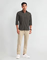 Arrow Sport Vertical Striped Tailored Fit Shirt