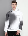 Calvin Klein Abstract Print Hooded Sweatshirt