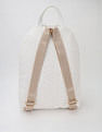 Tommy Hilfiger Logo Beige Pu Backpack