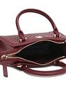 Tommy Hilfiger Logo Purple Pu Handbag