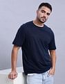 Tommy Hilfiger Mens Blue Printed T-Shirt