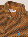U.S. Polo Assn. Zipper Placket Checked Polo Shirt