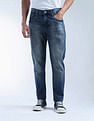 Flying Machine Slash Slim Tapered Fit Whiskered Jeans
