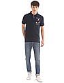 U.S. Polo Assn. Denim Co. Muscle Fit Jersey Polo Shirt