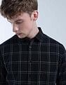 Flying Machine Grid Tattersall Checked Original Shirt