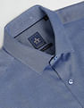 Arrow Patterned Dobby Cotton Formal Shirt