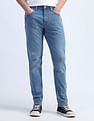 Flying Machine Slash Slim Tapered Fit Jeans