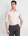 Arrow Windowpane Check Cotton Shirt